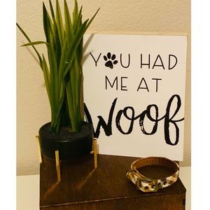 Bond & Co. Brown Plaid Collar, For Necks 10"-12"